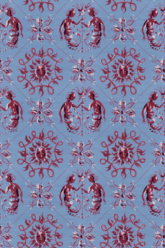 Syreni Coral Wallpaper