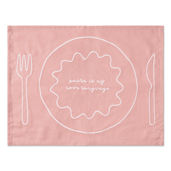 Placemats Embroidered Plates - Set of 2