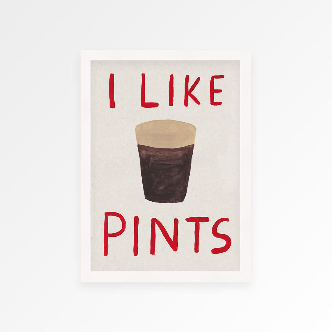 I Like Pints Print