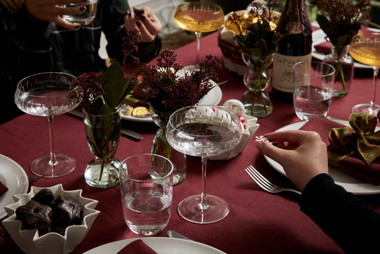Deep Red Napkins