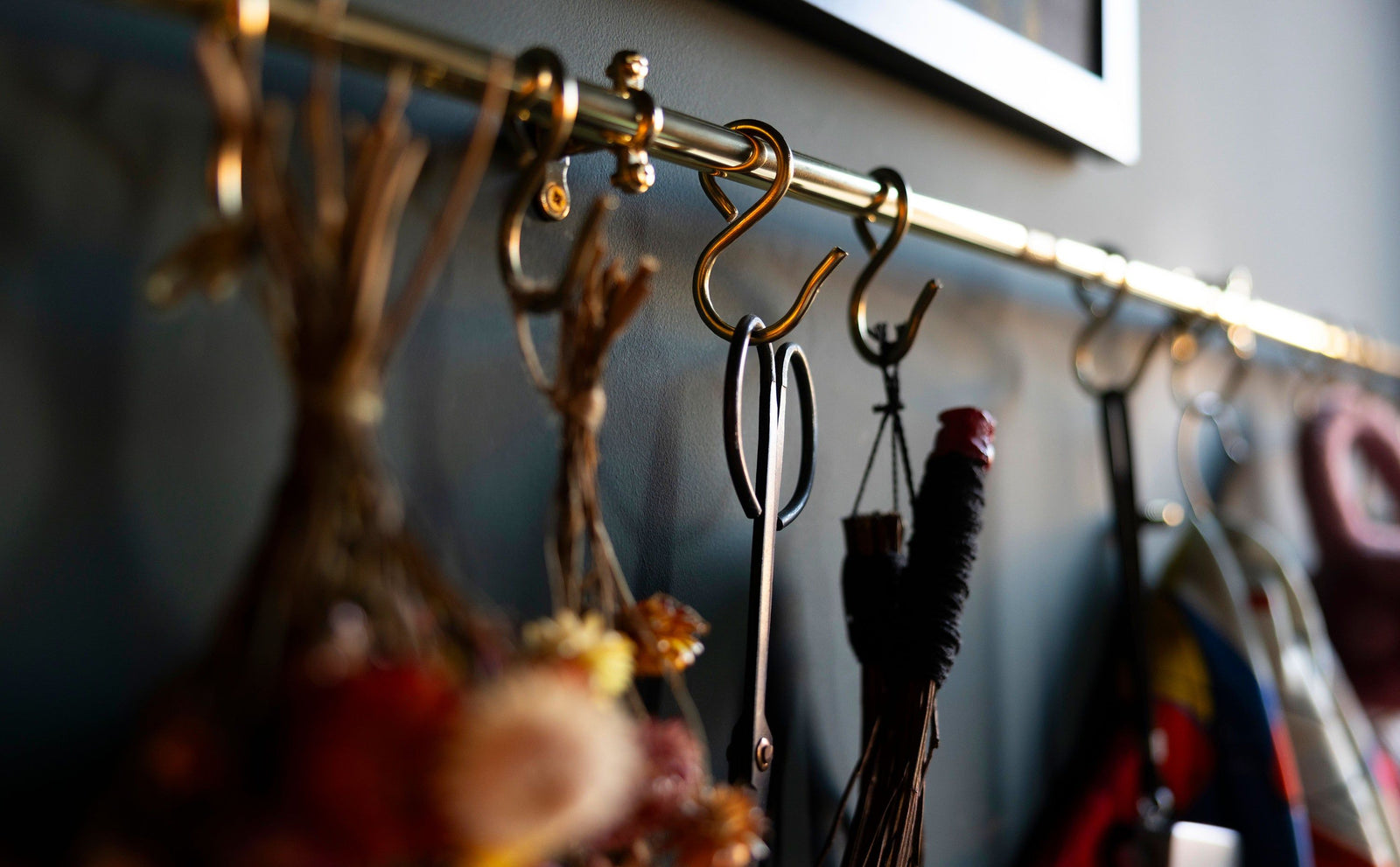 Tthe Brass 160cm Hanging Rail