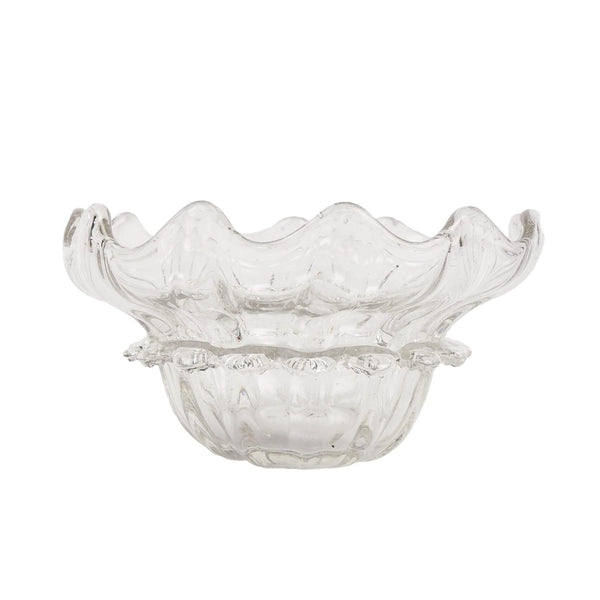 Vintage Hand Blown Glass Dish