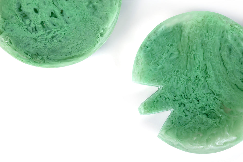 Resin Salad Server-Green (Set of 2)