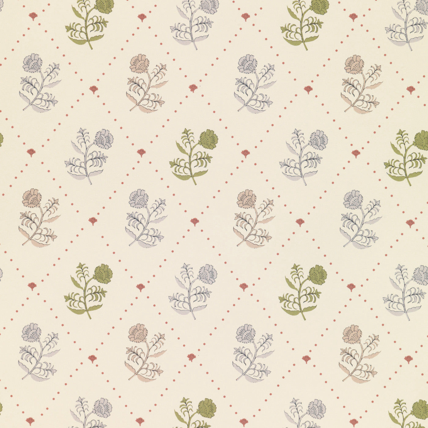 Jaipur - Coral Moss (Wallpaper)