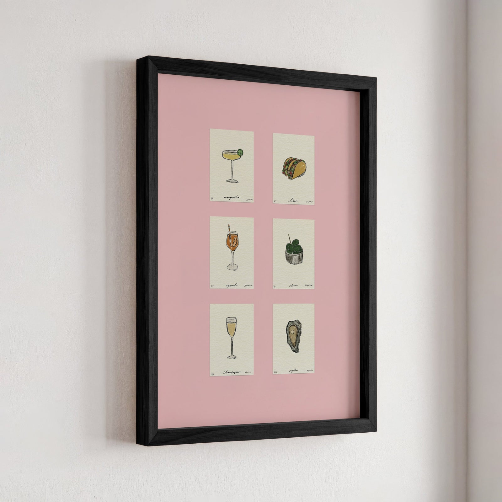 Sips & Snacks Set Print