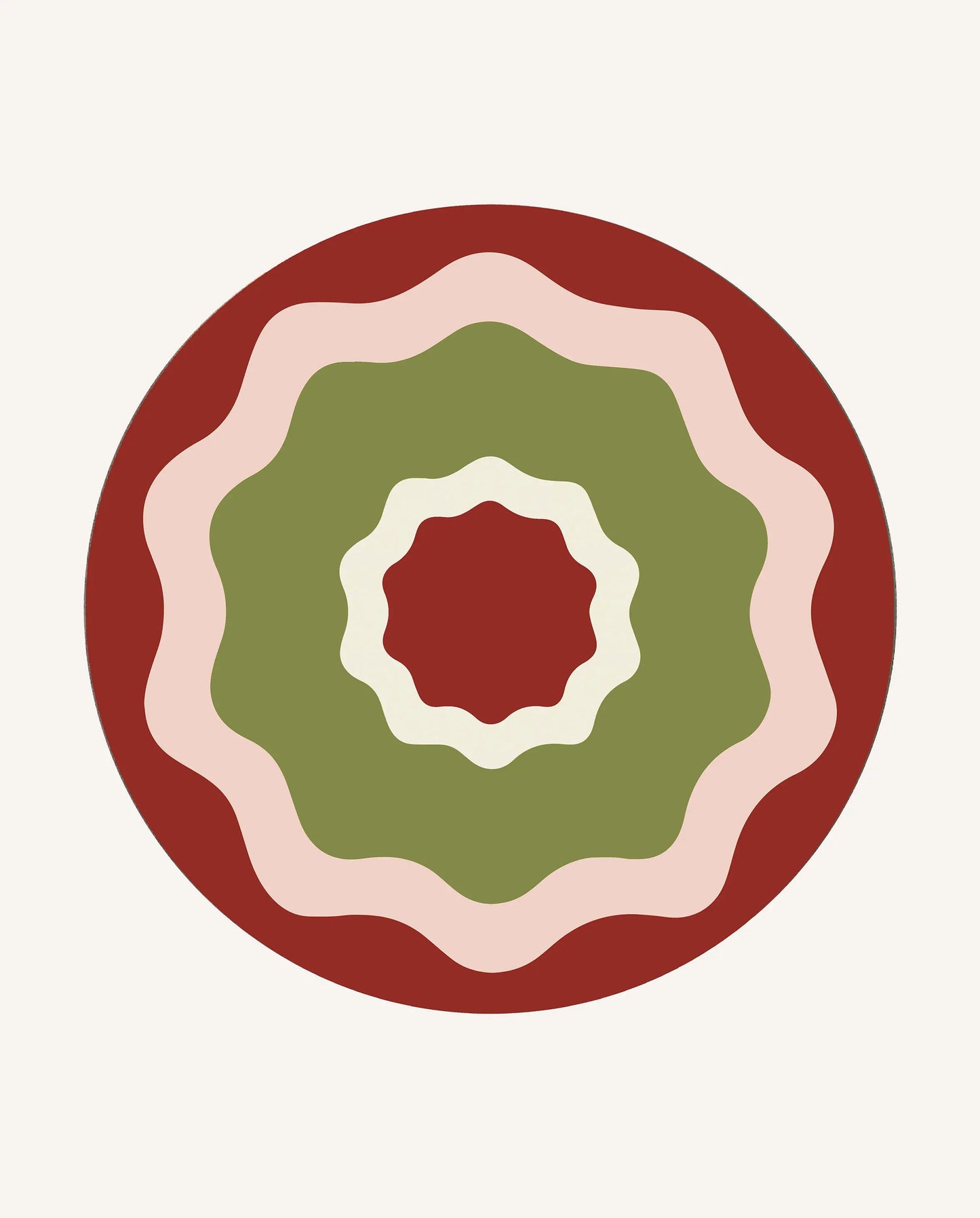 Rhubarb Ripple Placemats (Set of 6)