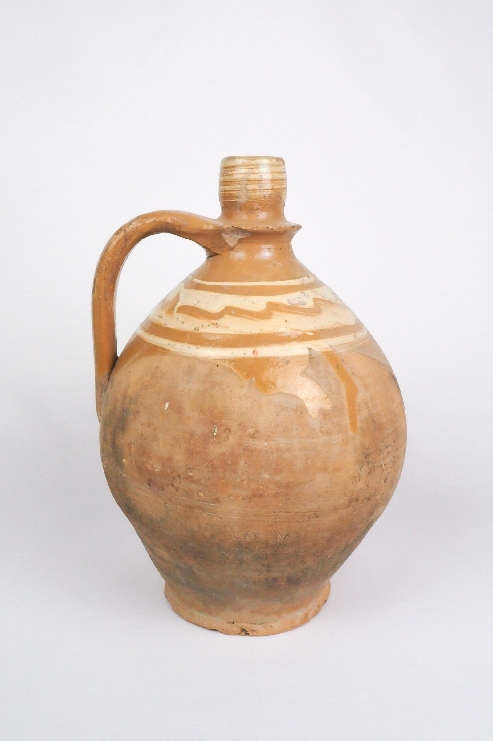Vintage Olive Oil Vessel