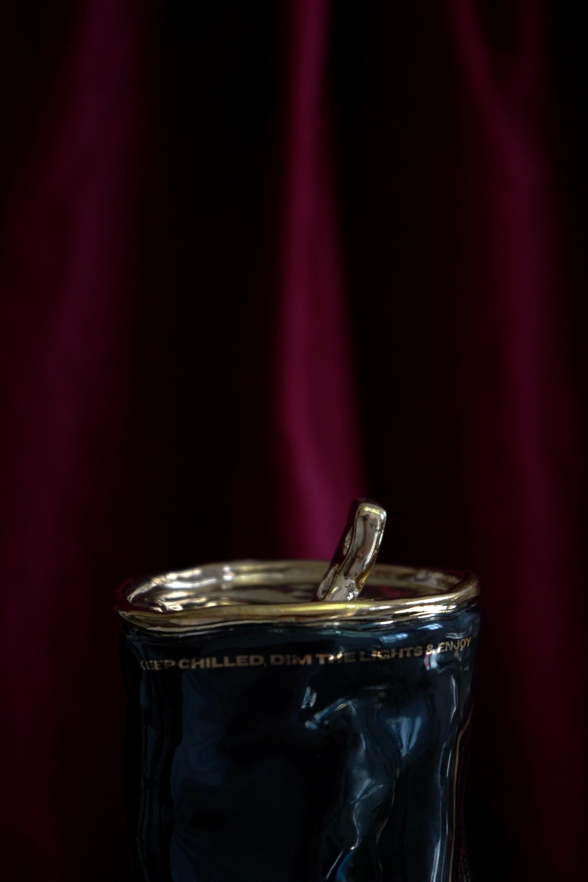 Golden Beer Can