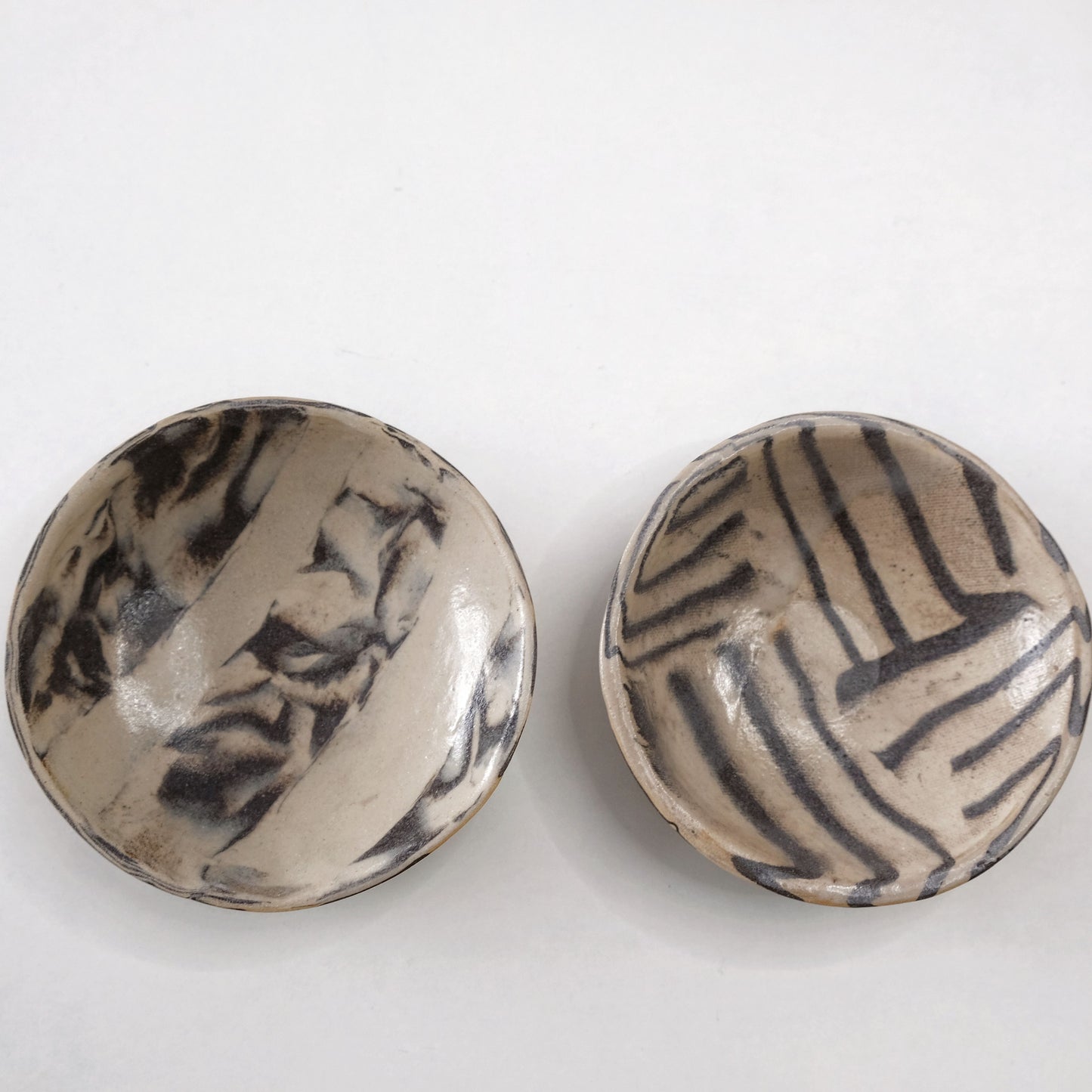 Mieke - Small Nerikomi Ceramic Trinket Set of 2