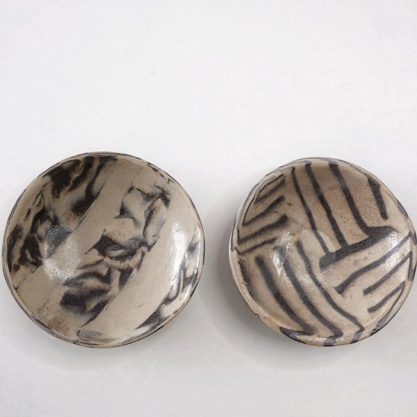 Mieke - Small Nerikomi Ceramic Trinket Set of 2