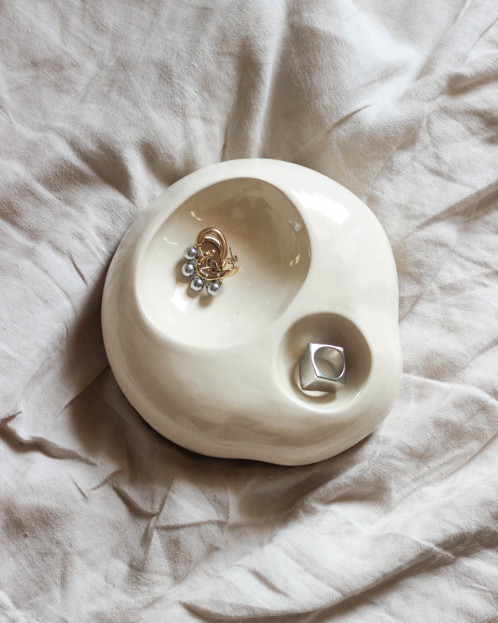 Double Sculptural Tray