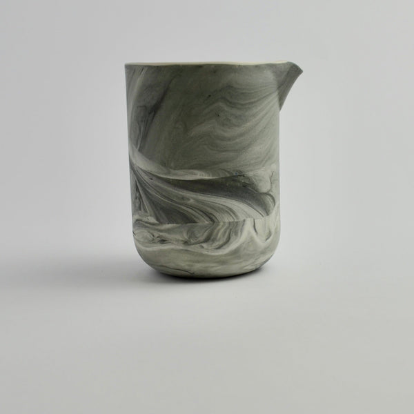 Creamer Jug Marble Black