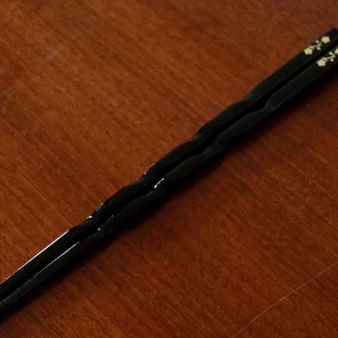 Curvy Natural Wood Chopsticks