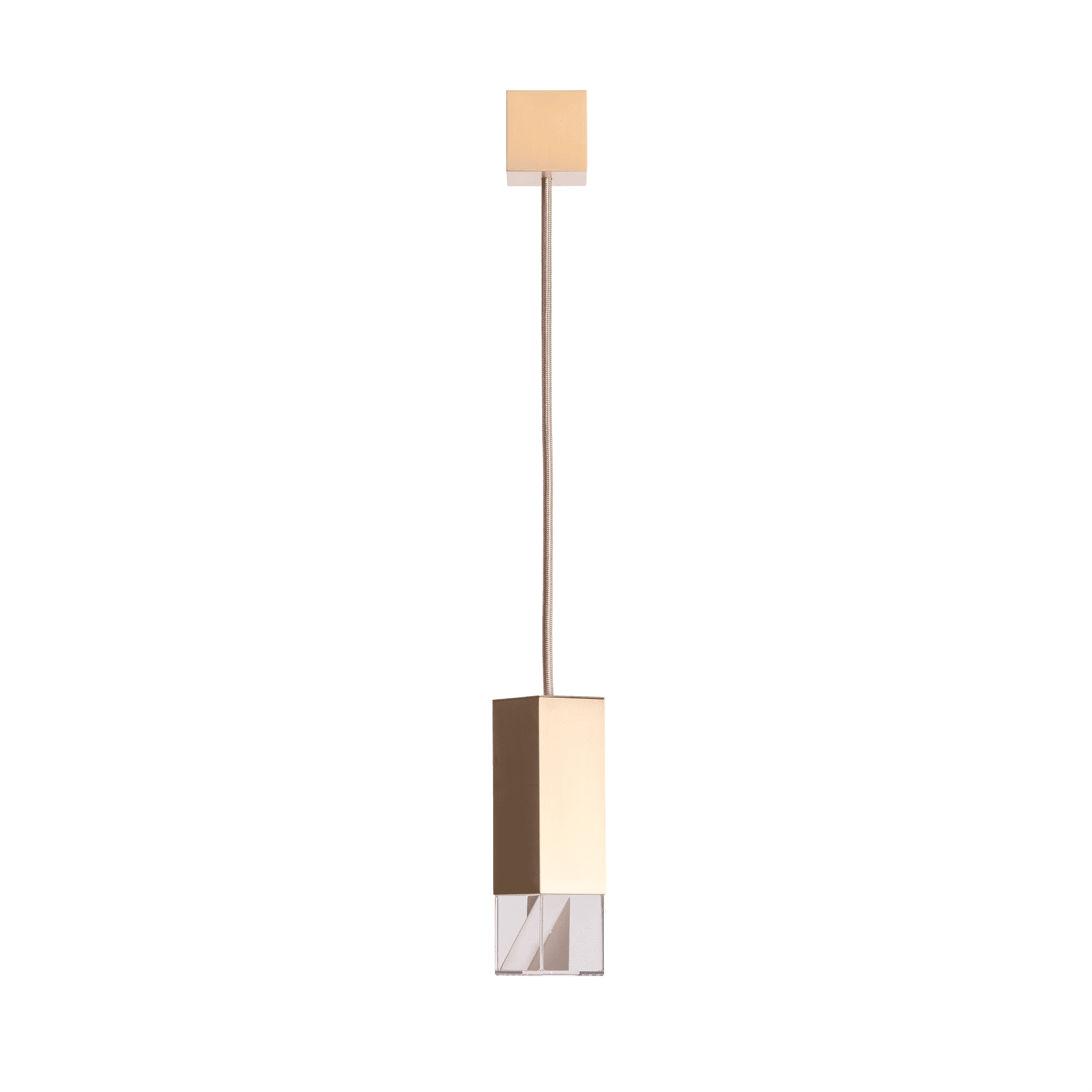 Lamp/One Brass Ceiling Light