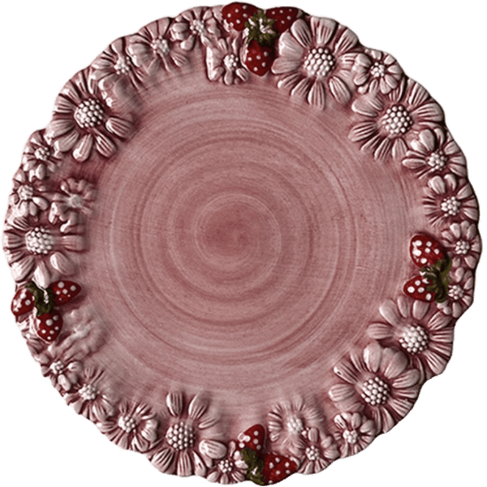 Nonna Pink Plate 22cm