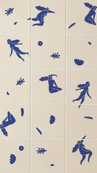 Matisse Ladies DIY Plate Sticker Decoration