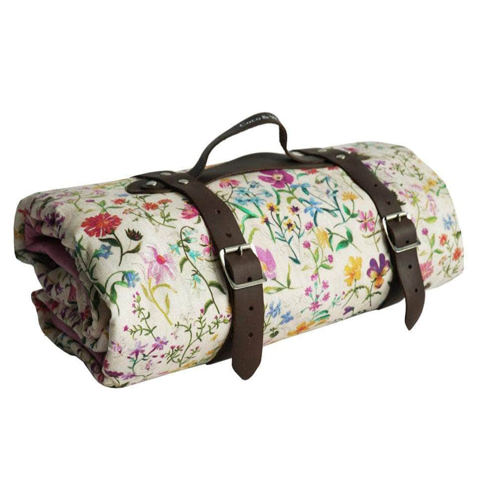 Picnic Blanket Made With Liberty Fabric Linen Garden