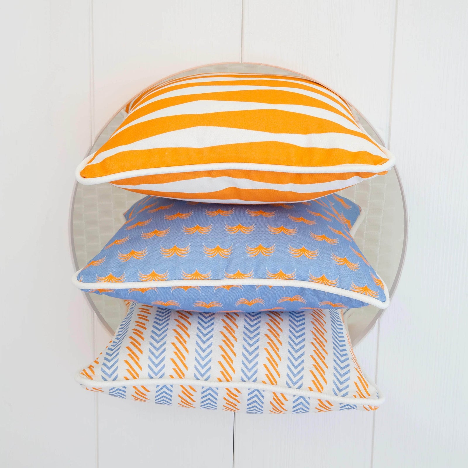 The Oscar Cushion - Orange - Tiny Tots