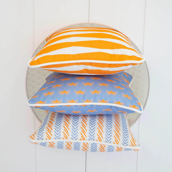 The Oscar Cushion - Orange - Tiny Tots