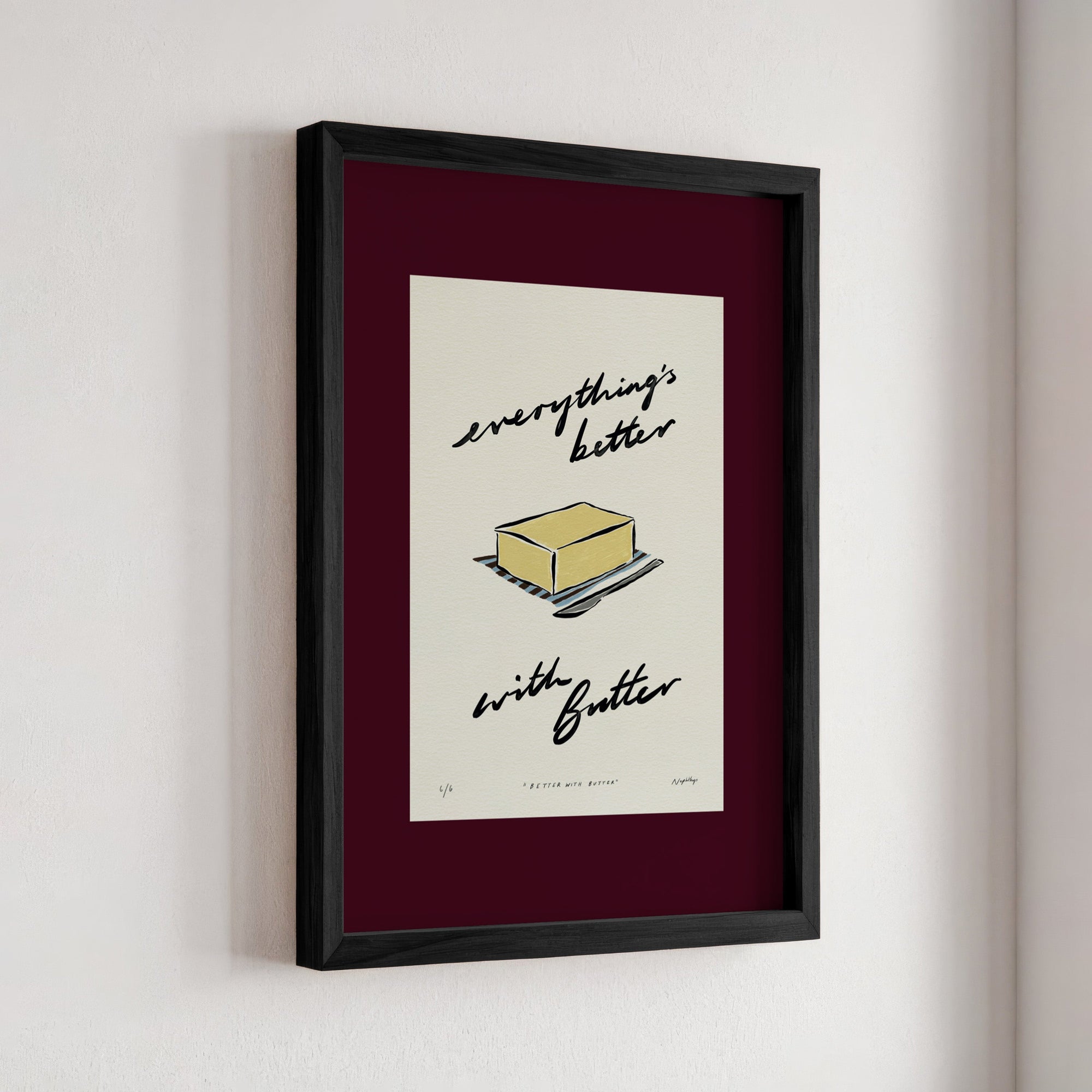 Everything’s Better with Butter Print