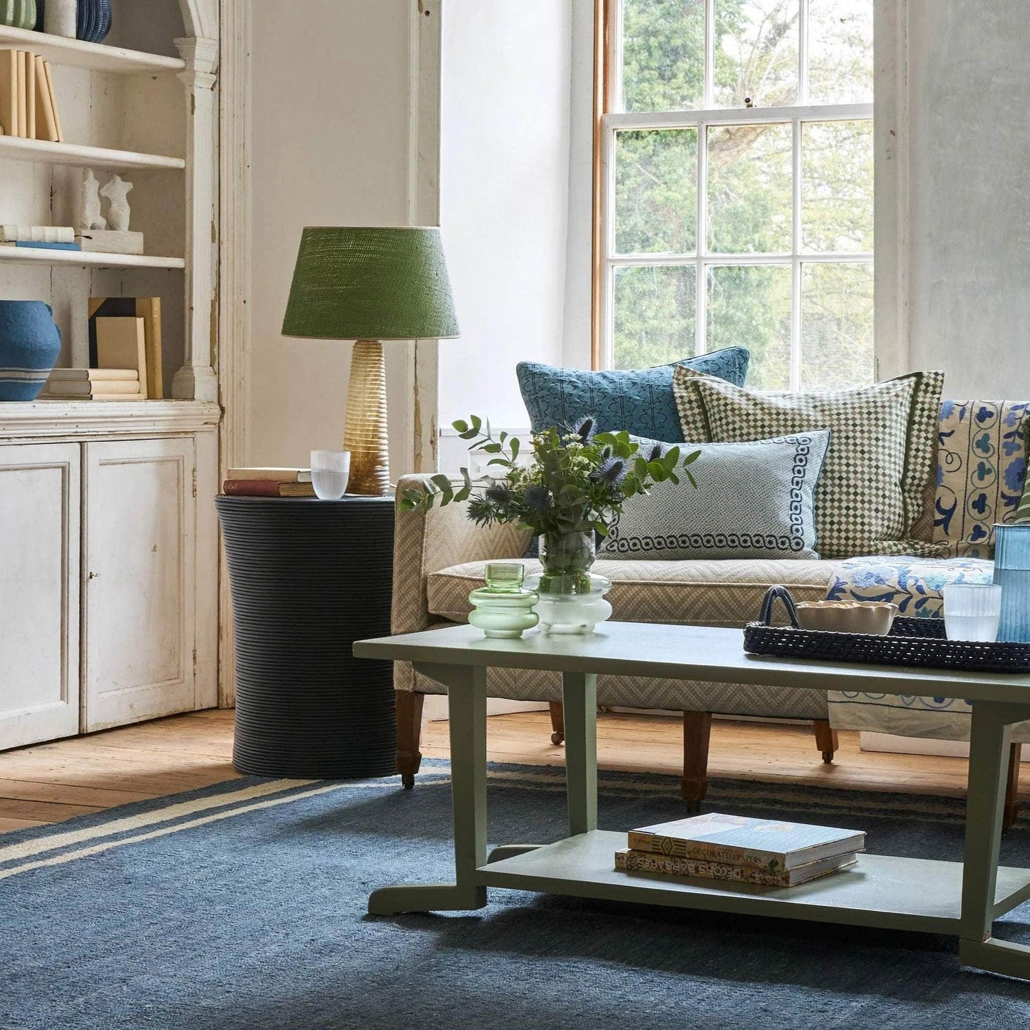 Villa Jute Rug - Blue