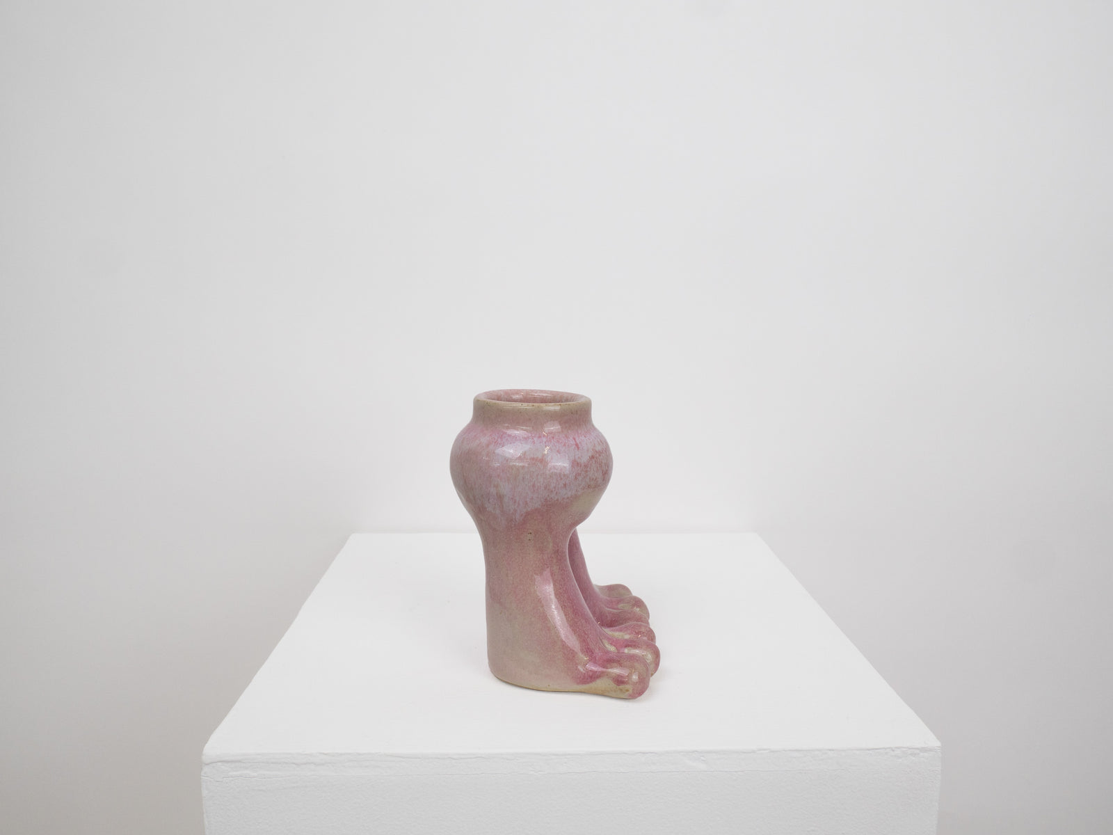 Tootsie Vase - Pink Wink