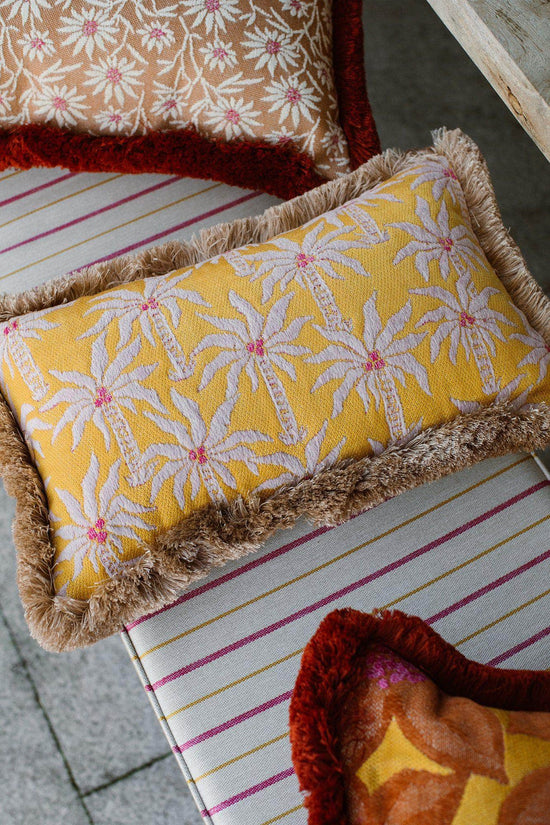 Cushion Laura Sunflower & Rose