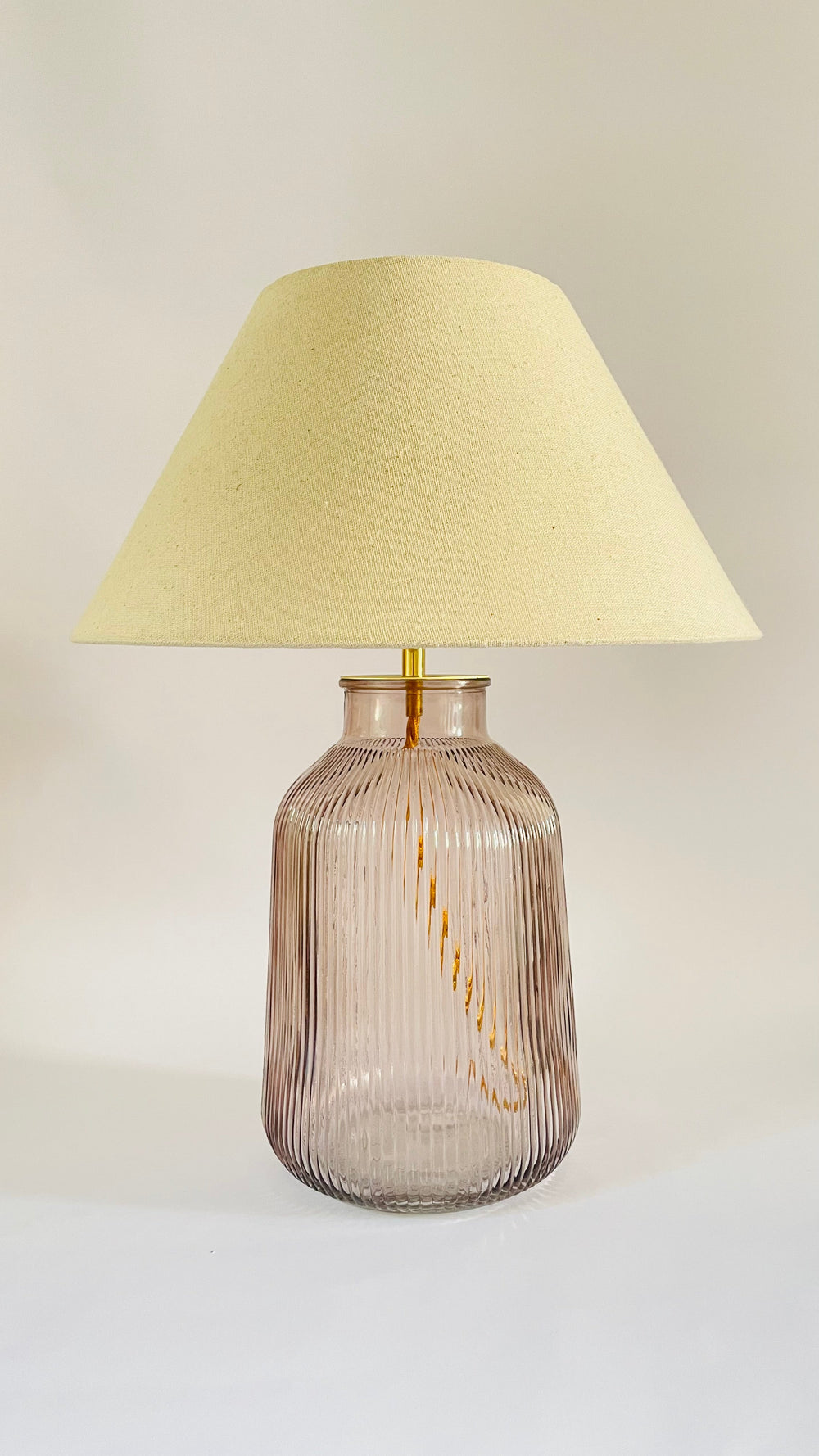 Antique French Bottle Lamp