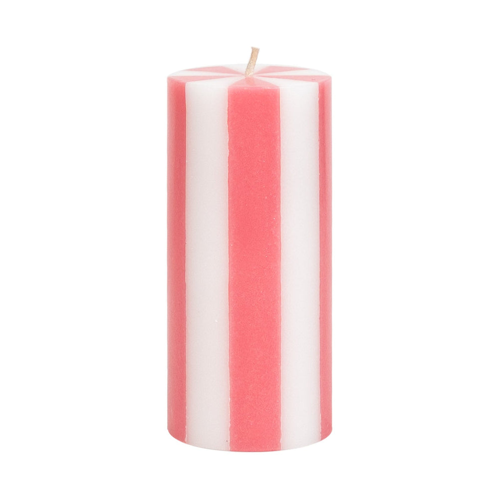 Stripe Pillar Candles M