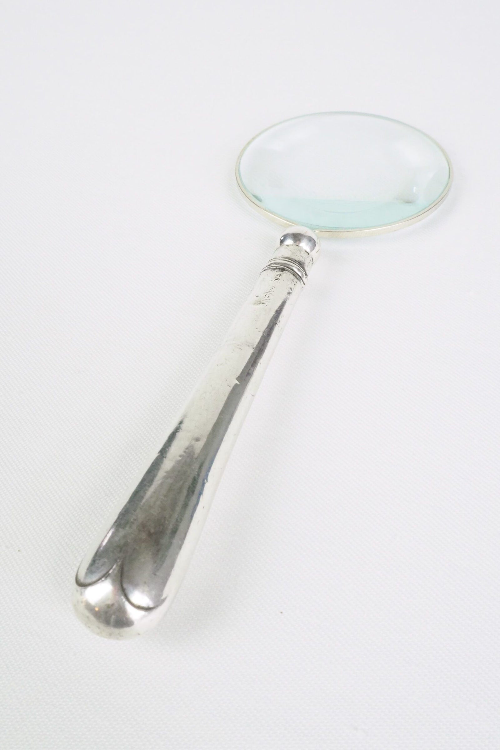 Victorian Sterling Silver Magnifying Glass
