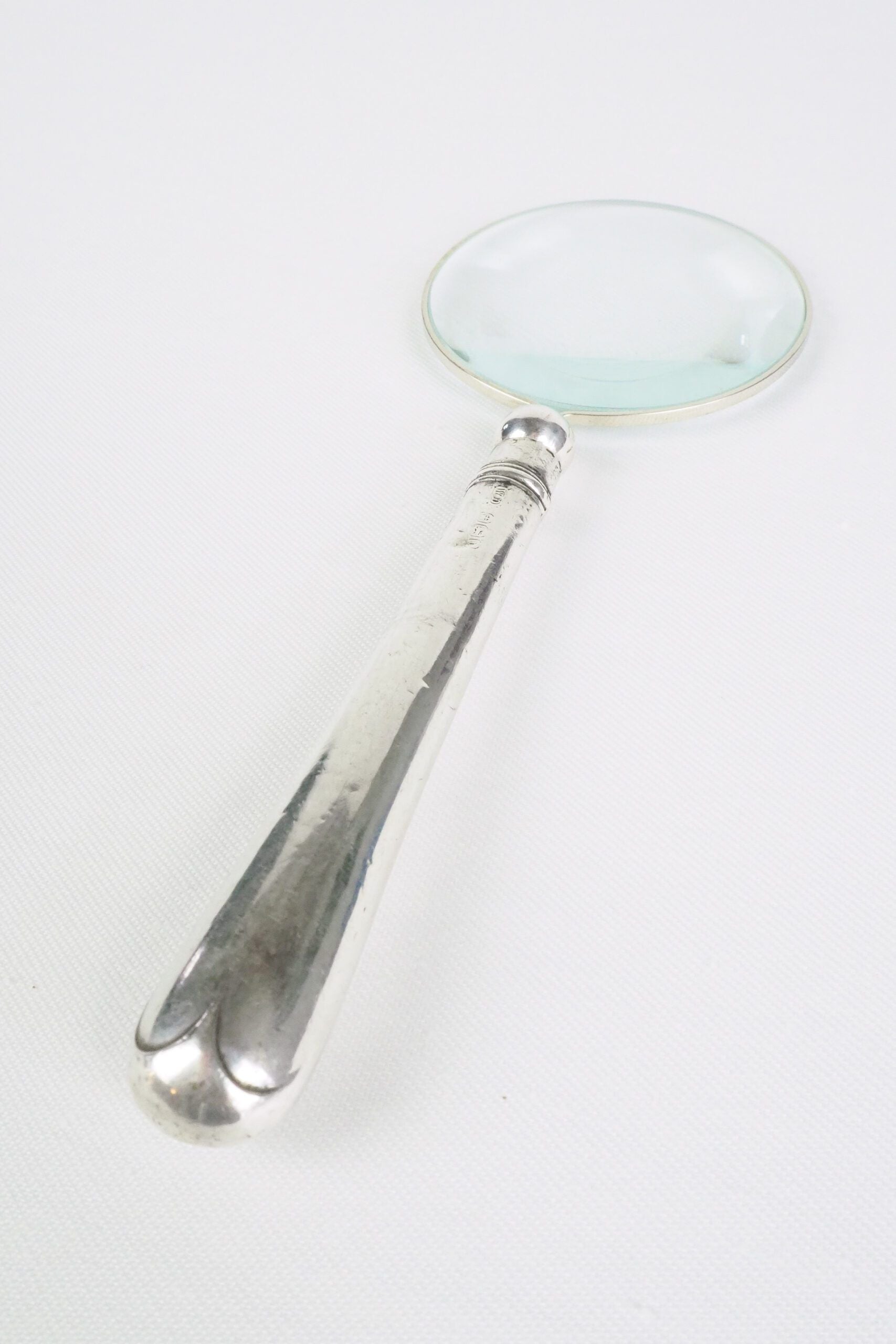 Victorian Sterling Silver Magnifying Glass