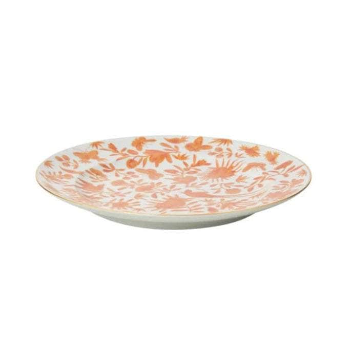 Sacred Bird and Butterfly Dessert Plates | Set of 4