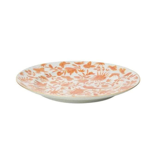 Sacred Bird and Butterfly Dessert Plates | Set of 4