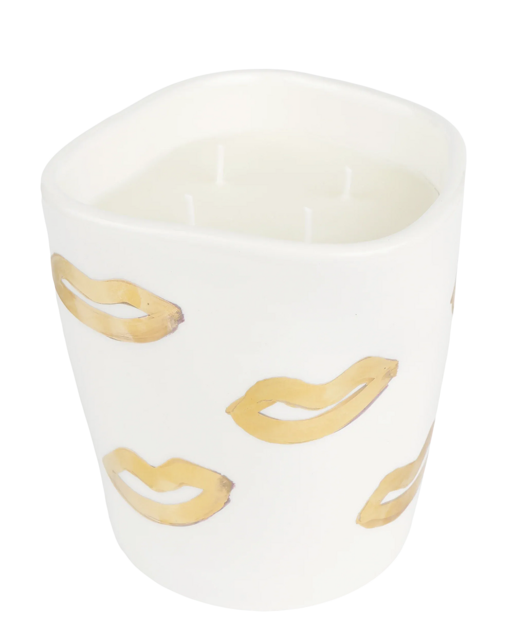 Gold Kiss Candle