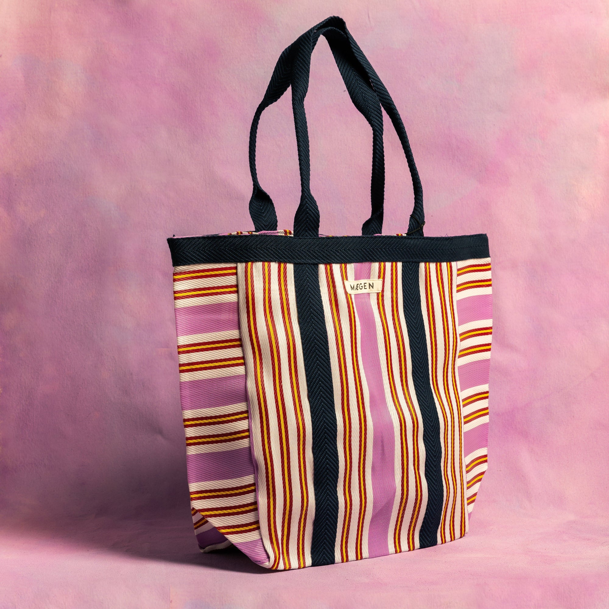 Everywhere Bag | Navy/ Pink/ Red