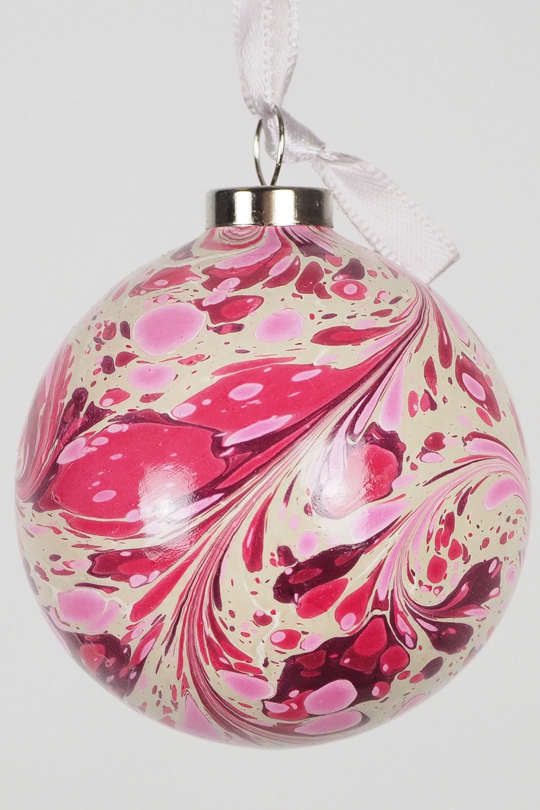 Small Berry Marbled Bauble