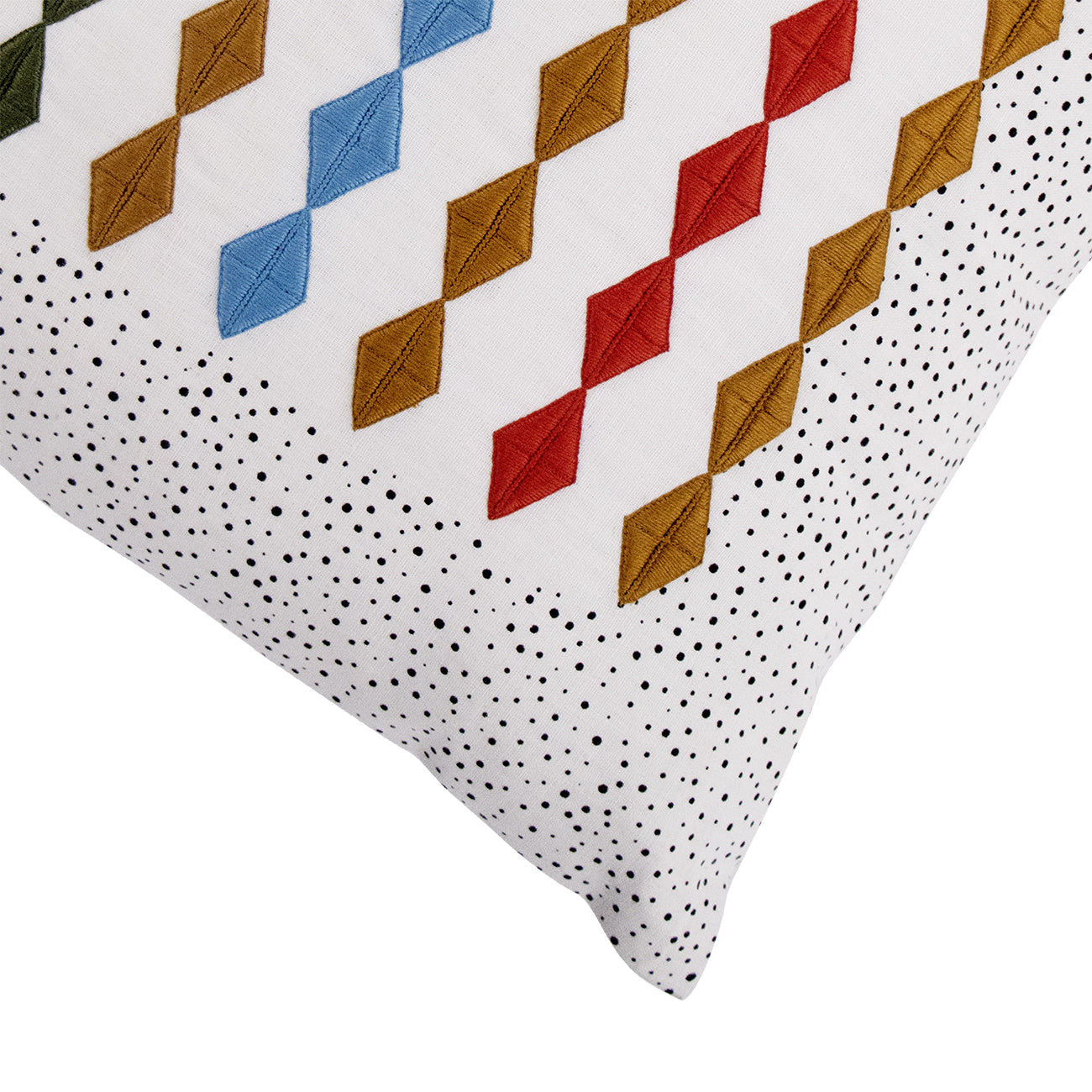 Diamonds Cushion Cover - Brown