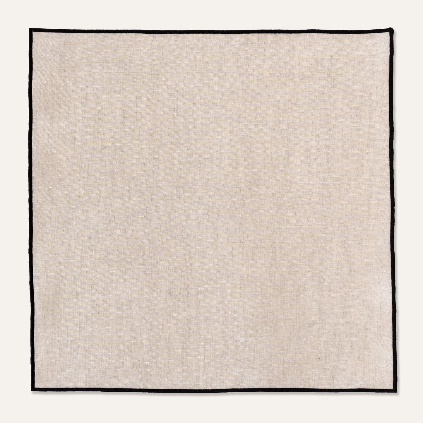 Beige Linen Napkins - Set of 2