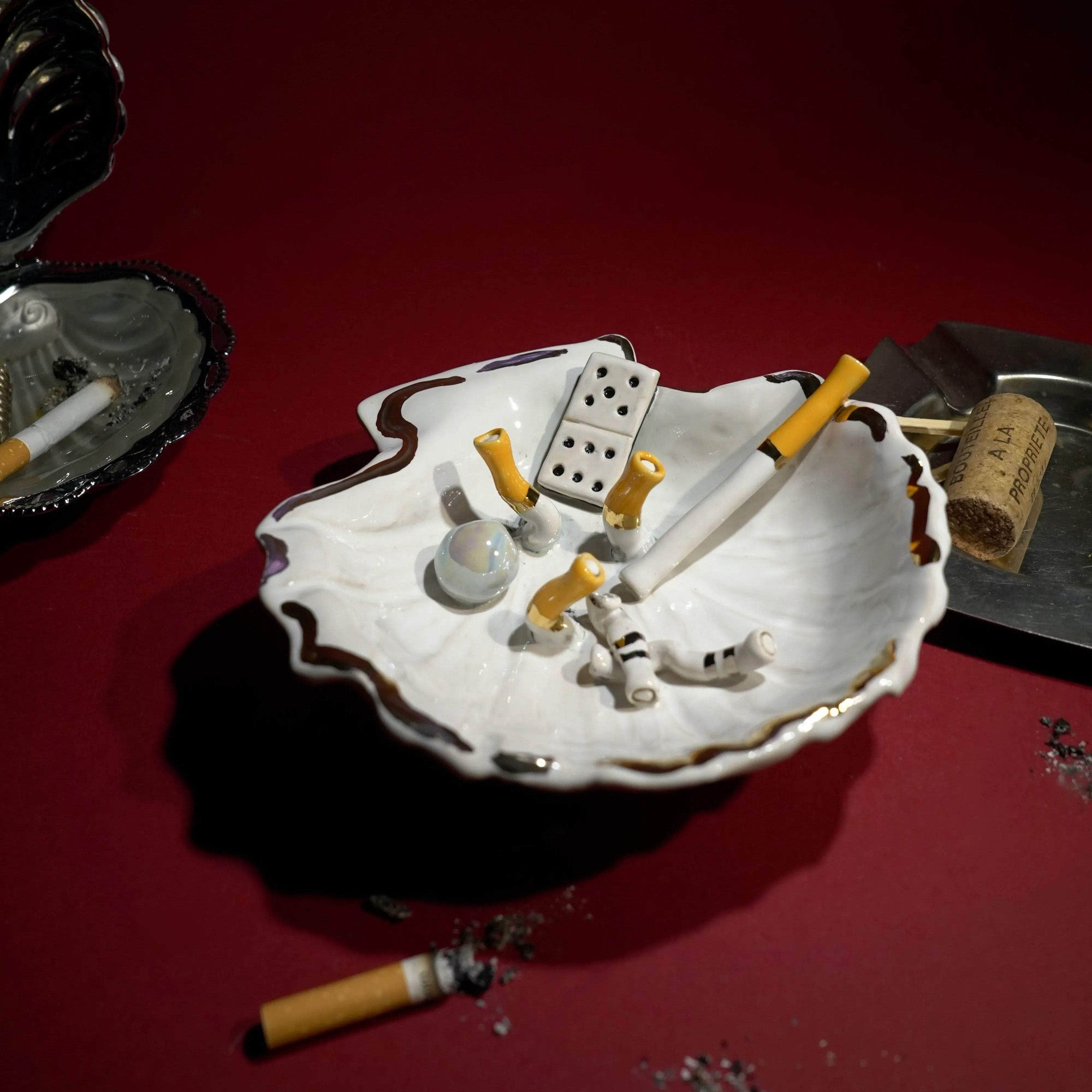 Game of Dominos Ashtray