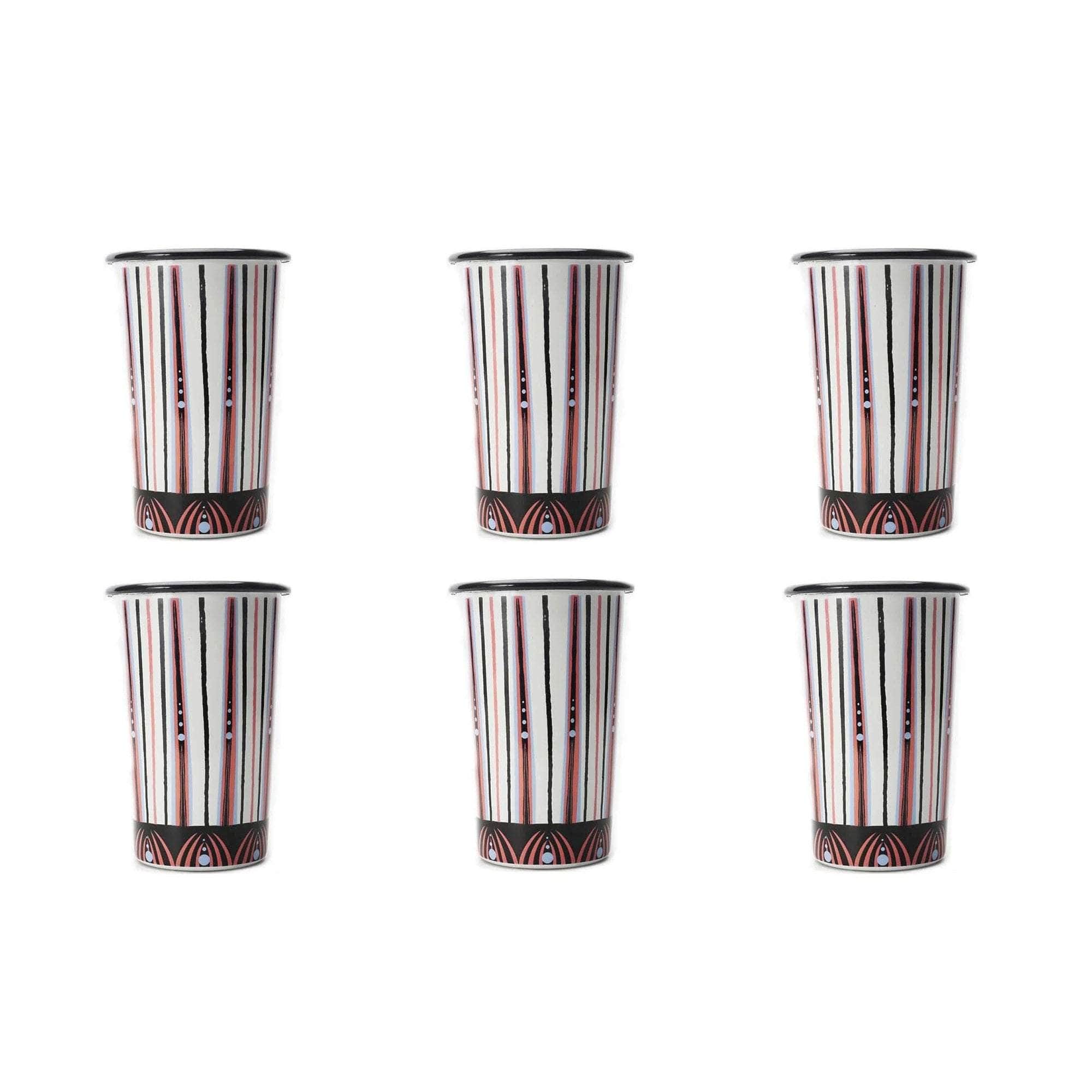The Pandora Set of 6 Handmade Tumblers