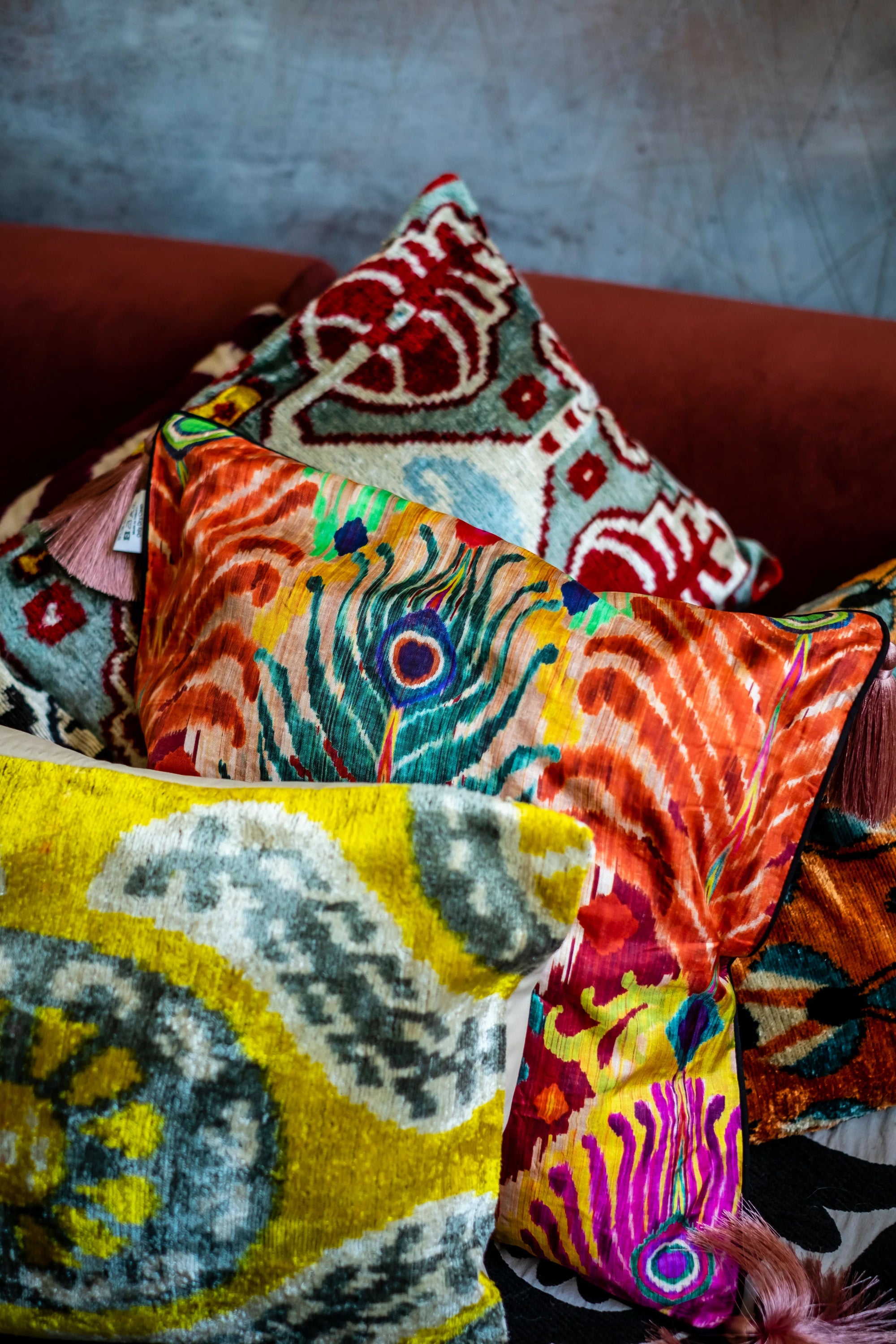 Matthew Williamson Silk Cushion