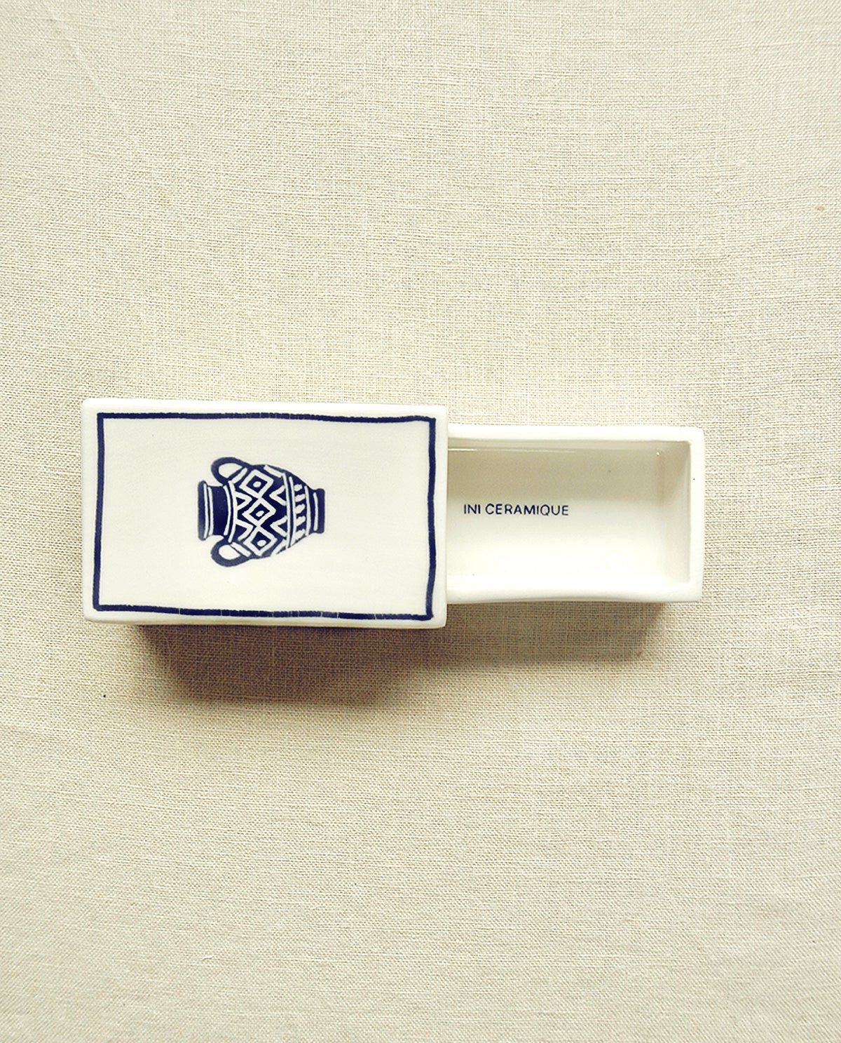 ‘Jarre’ Ceramic Matchbox