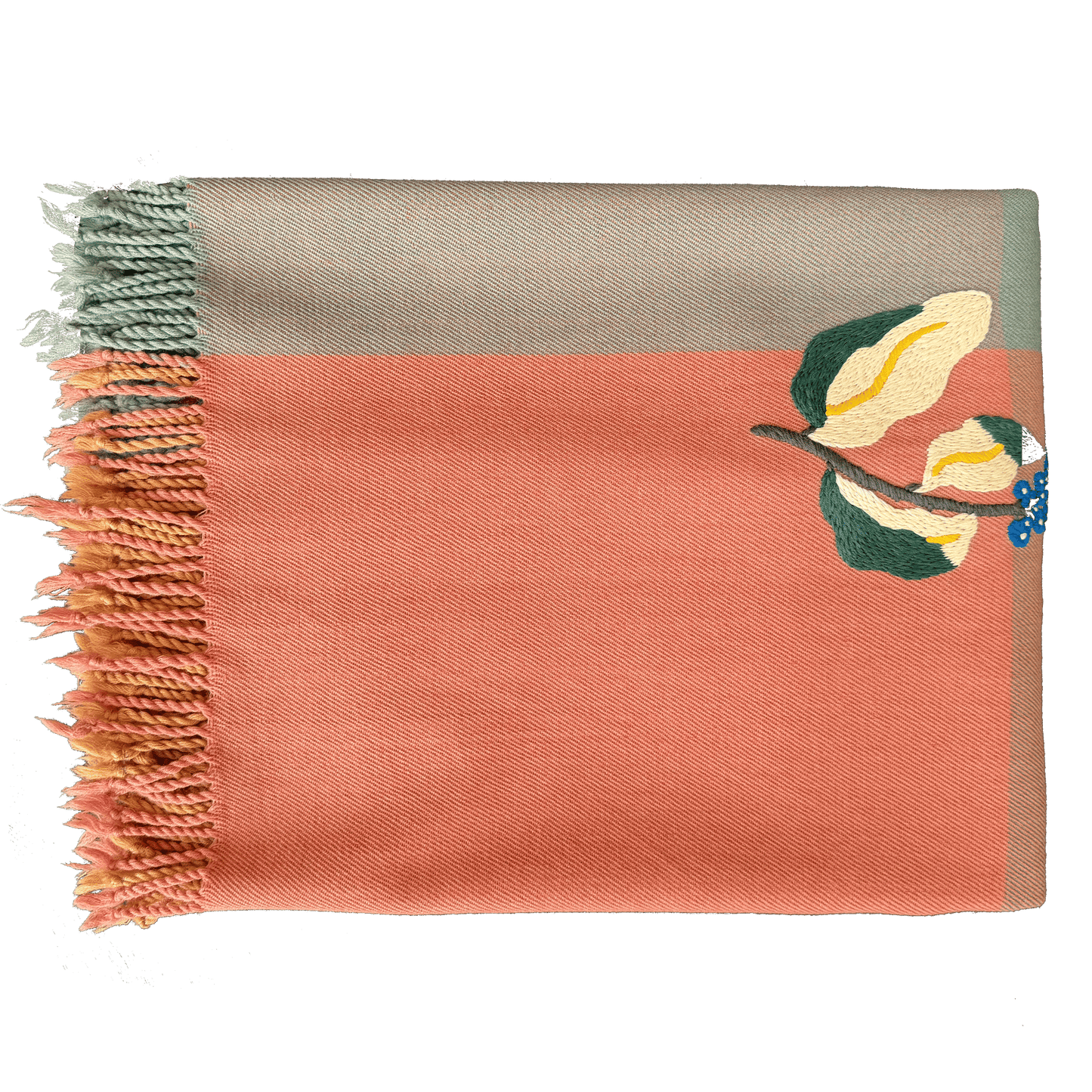 Handwoven Woolen Throw – 48x76 in