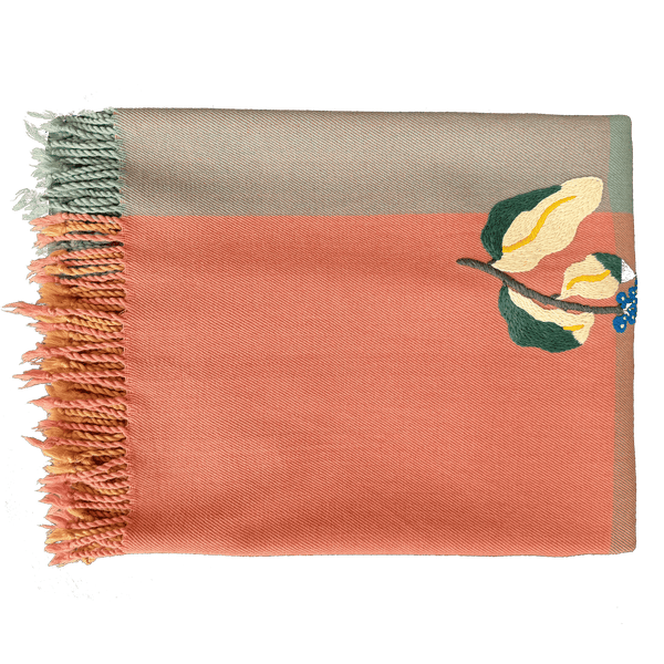 Handwoven Woolen Throw – 48x76 in