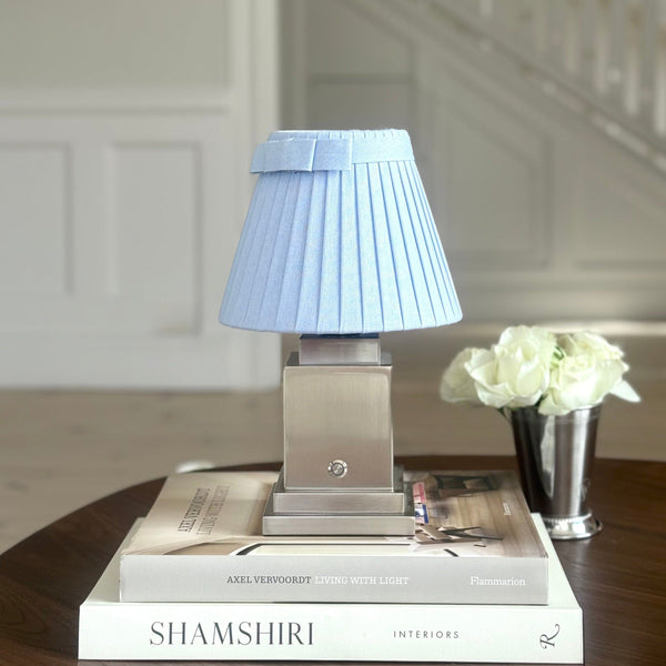 Lampshade Blue Ribbon