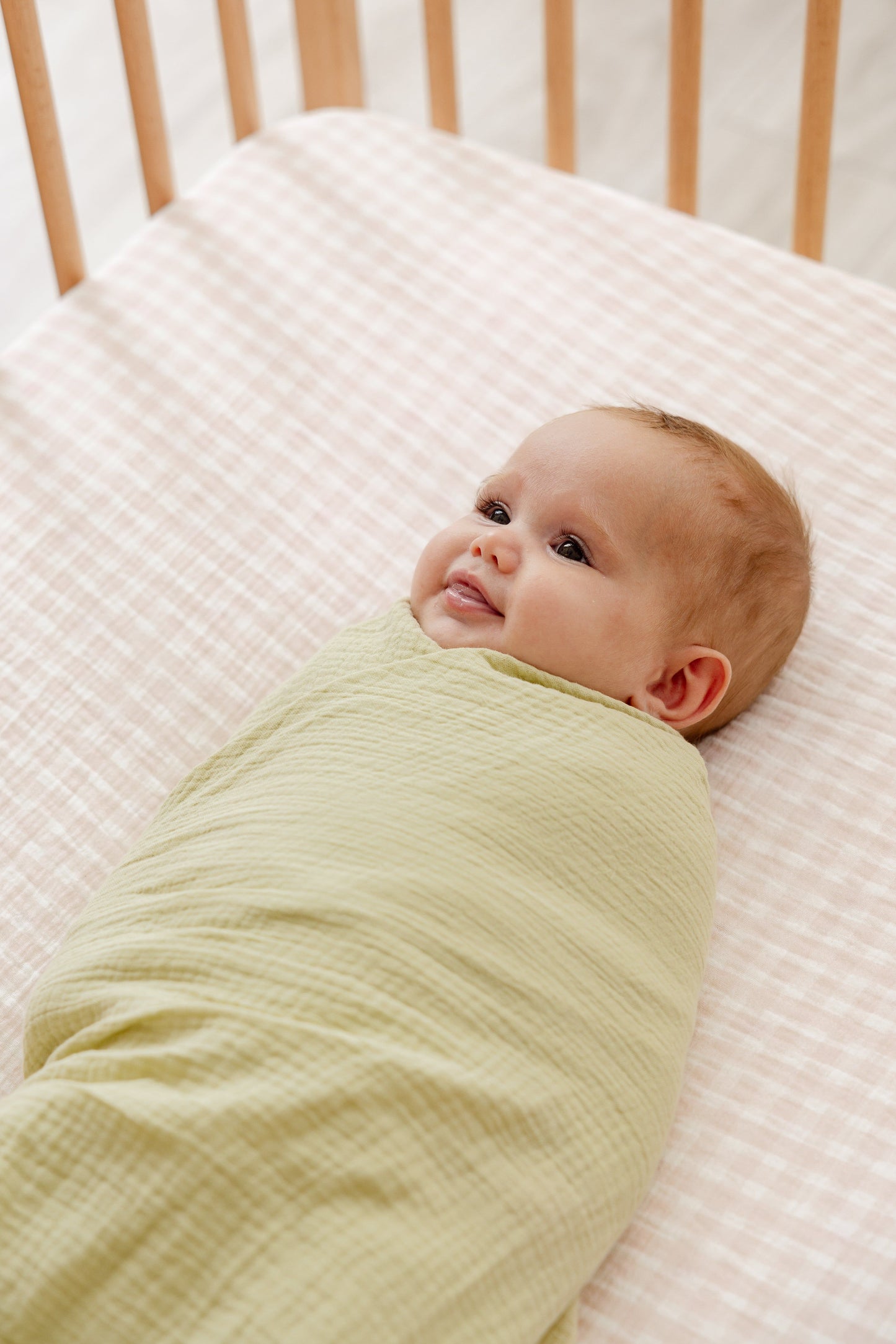 Soft Crib Sheet – Rosewater