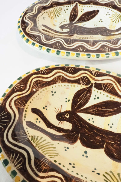 Oval Hare Dish