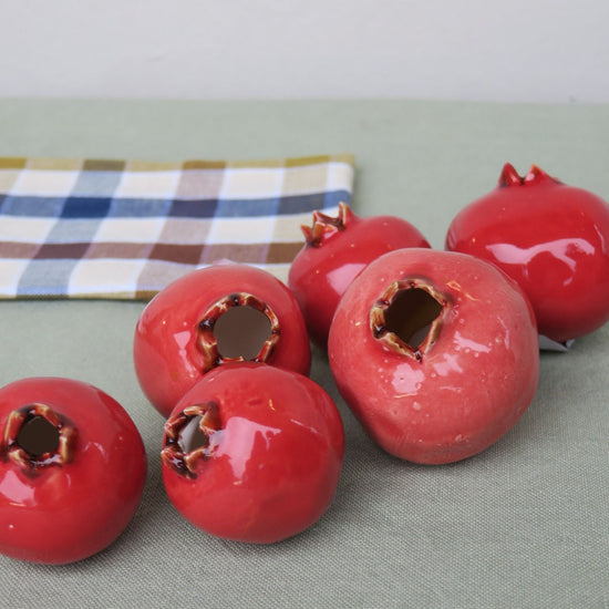 Medium Ceramic Pomegranate