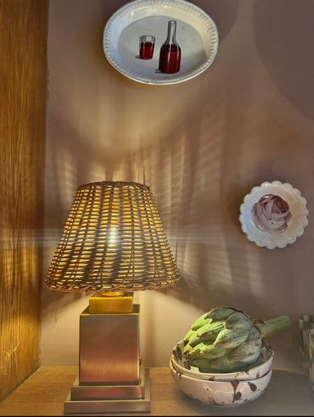 Molly Table Lamp Rattan