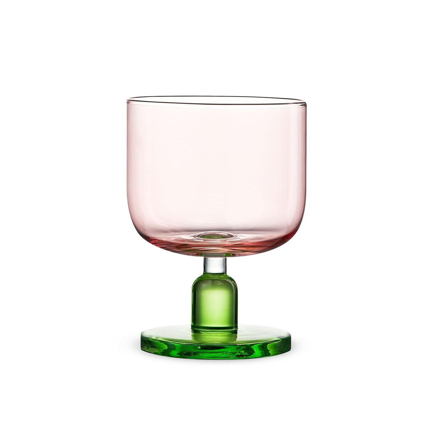 Radiant Peach Wine Glass SHORT